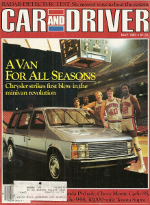 CAR & DRIVER 1983 MAY - ORCA, 944 & DB935, 208GTBi